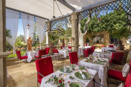 Restaurant de la Villa Gallici, hôtel 5 étoiles à Aix en Provence, Luxe