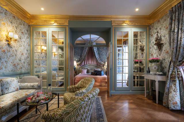 chambre de la Villa Gallici, hôtel 5 étoiles à Aix-en-Provence