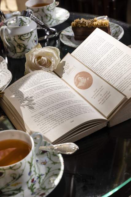 tea time à la Villa Gallici, hôtel 5 étoiles à Aix-en-Provence