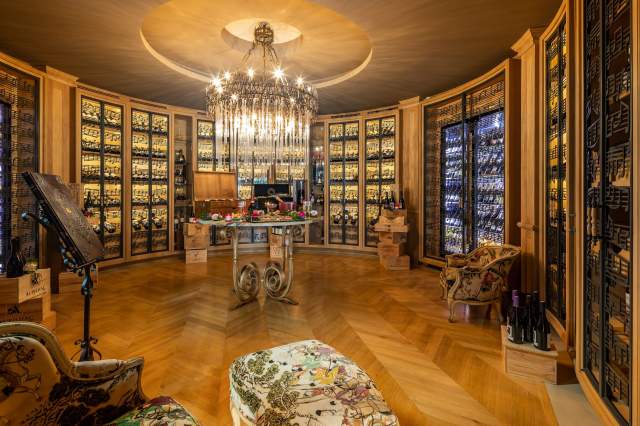 Oenothèque de la Villa Gallici, hôtel 5 étoiles à Aix-en-Provence