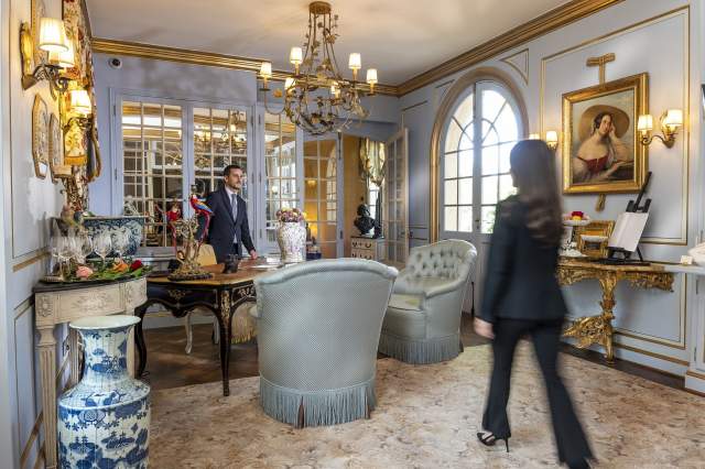 Entrée de la Villa Gallici, hôtel 5 étoiles à Aix-en-Provence