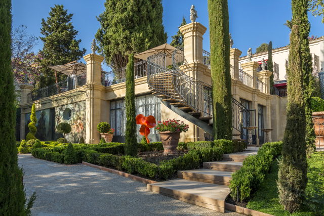 Extérieur de la Villa Gallici, hôtel 5 étoiles à Aix-en-Provence