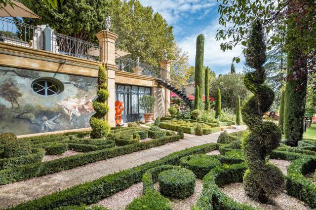 Jardins de la Villa Gallici, hôtel 5 étoiles à Aix-en-Provence
