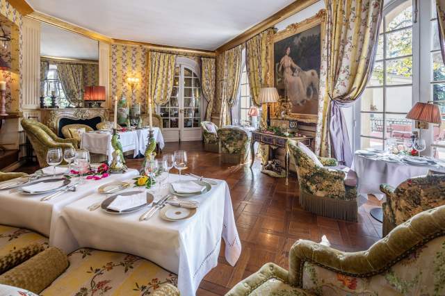 Restaurant de la Villa Gallici, hôtel 5 étoiles à Aix-en-Provence