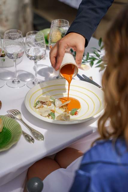 plat, taula gallici, restaurant gastronomique, aix en provence