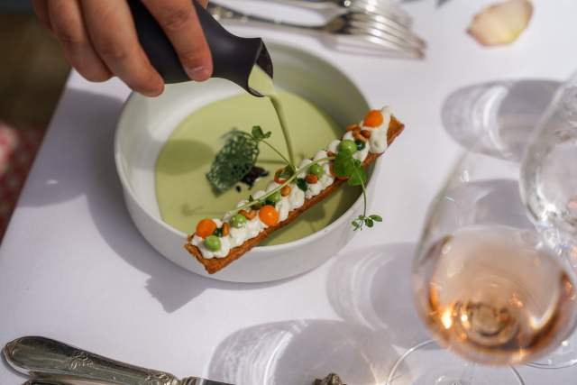 plat, taula gallici, restaurant gastronomique, aix en provence