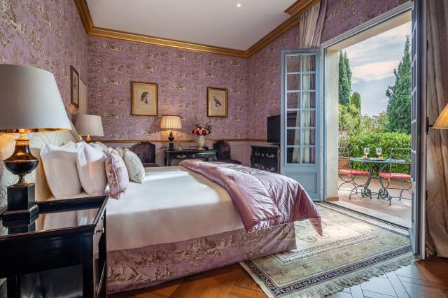 chambre de la Villa Gallici, hôtel 5 étoiles à Aix-en-Provence