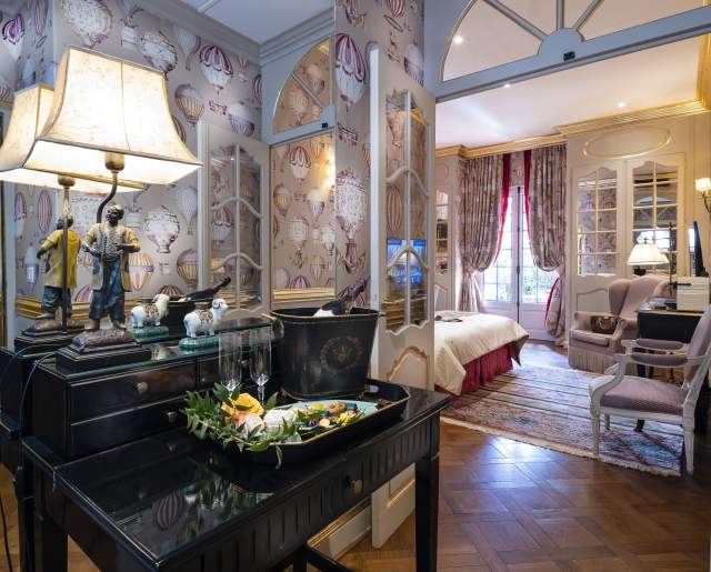 junior suite de la Villa Gallici, hôtel 5 étoiles à Aix-en-Provence