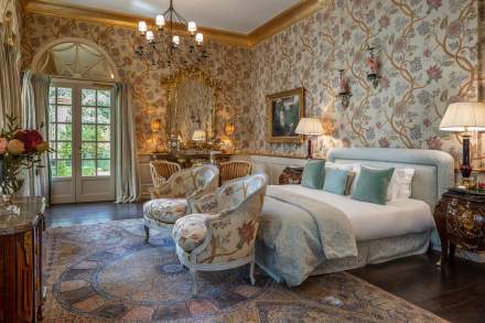 Chambre de la villa Cézanne à Aix en Provence
